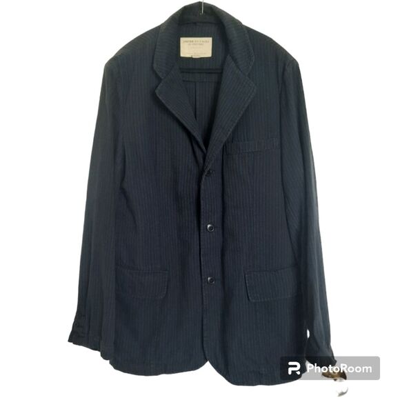 American Eagle Cotton Jacket Navy Men's Size Large - Picture 1 of 7